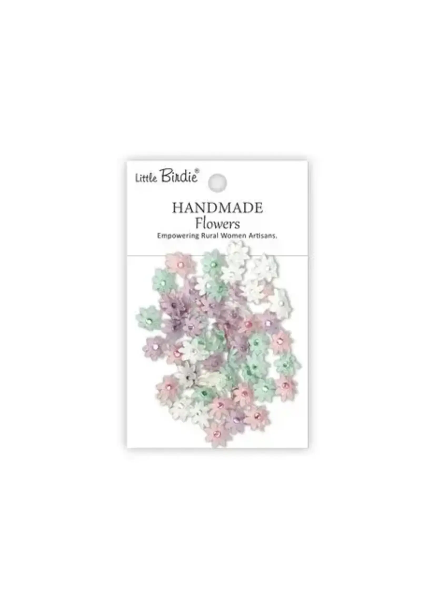 Handmade Flowers Micro Jewlled Florettes Fairy Garden (6x60pcs) (CR109981)