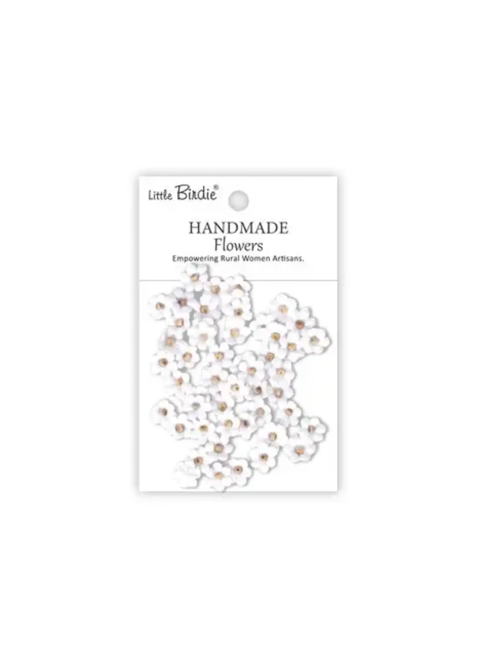 Handmade Flowers Esme Frosty White (6x50pcs) (CR109943)