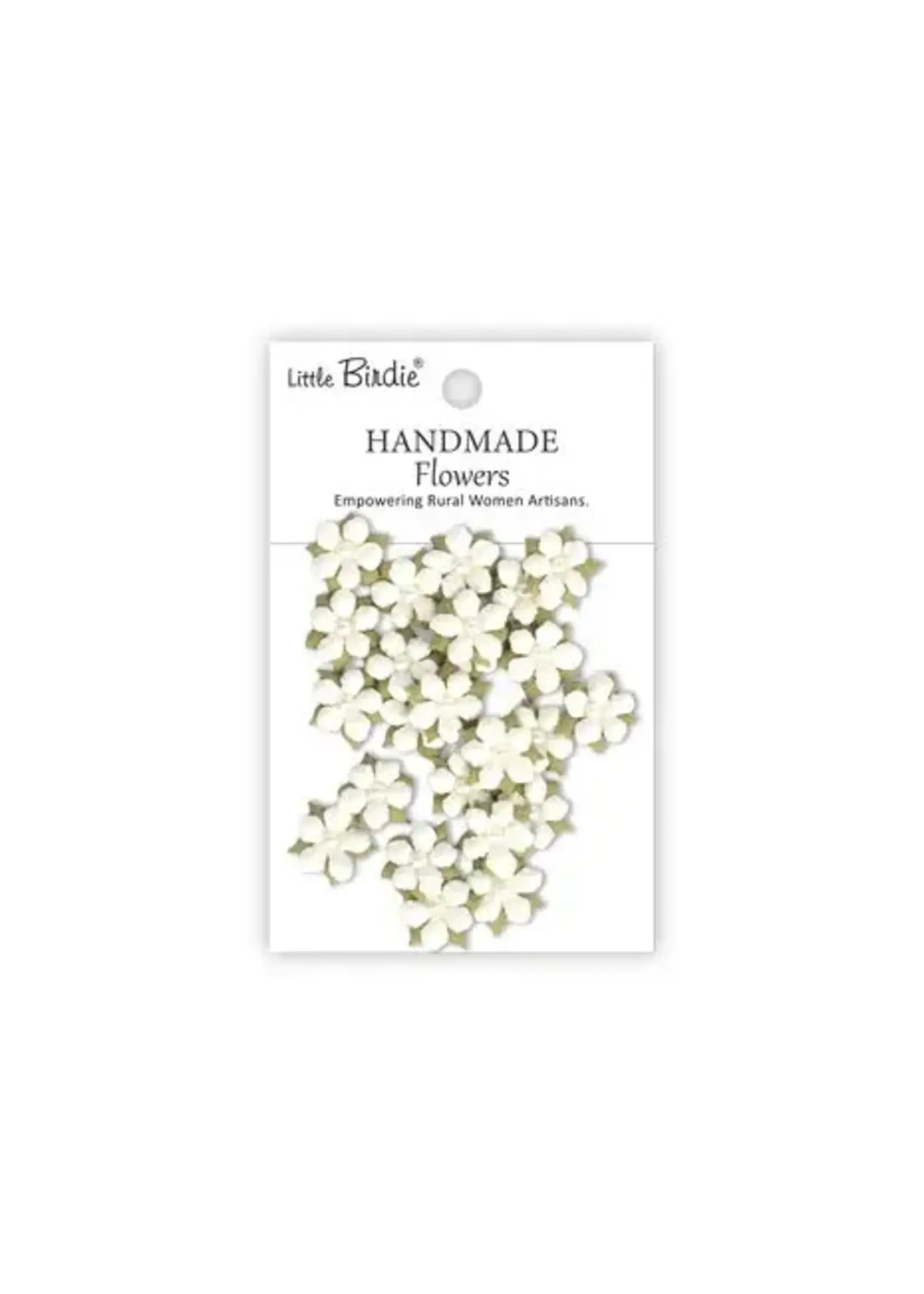 Handmade Flowers Elira Ivory Pearl (6x24pcs) (CR103059)