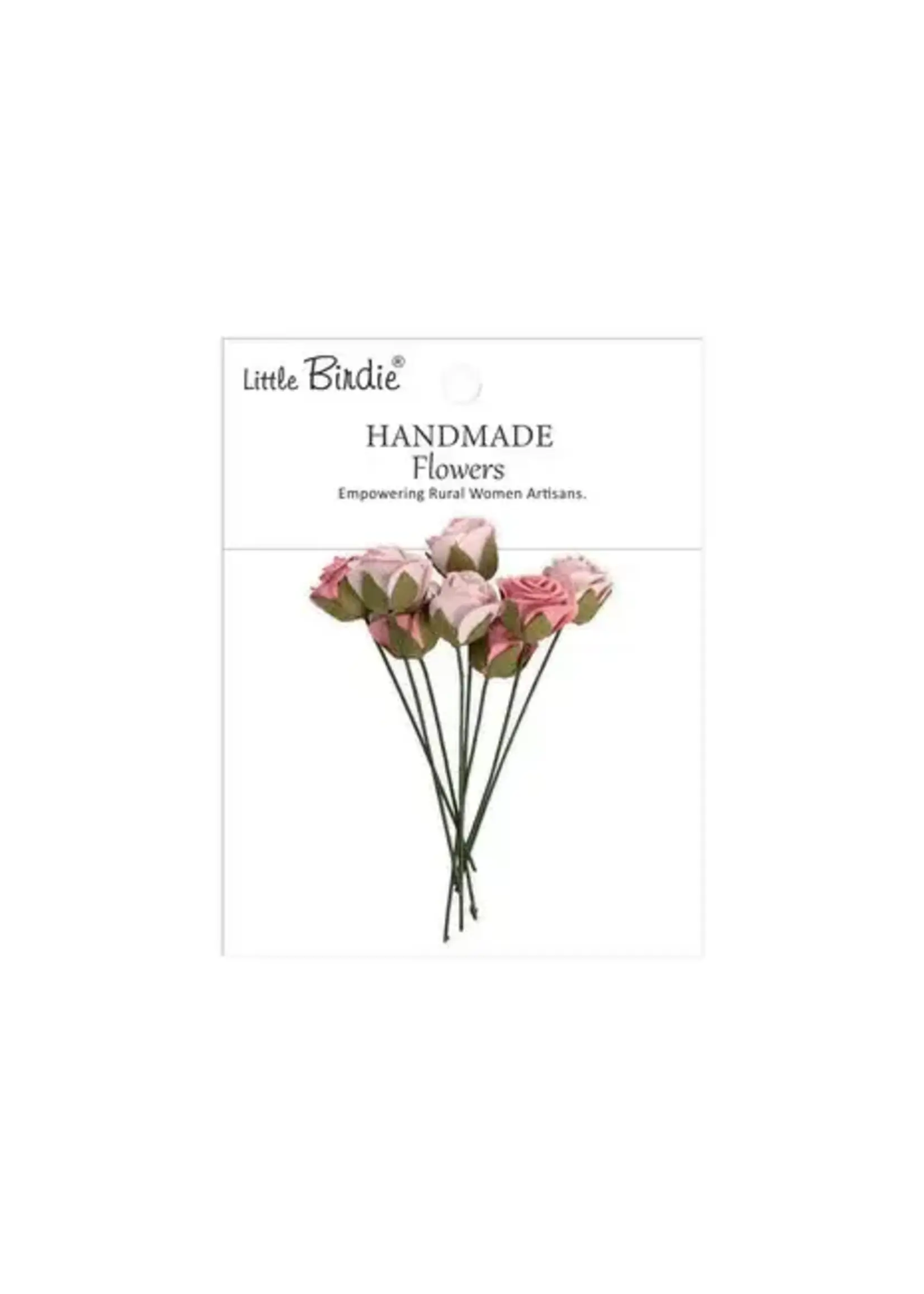 Handmade Flowers Charlie Pink Passion (6x8pcs) (CR109972)