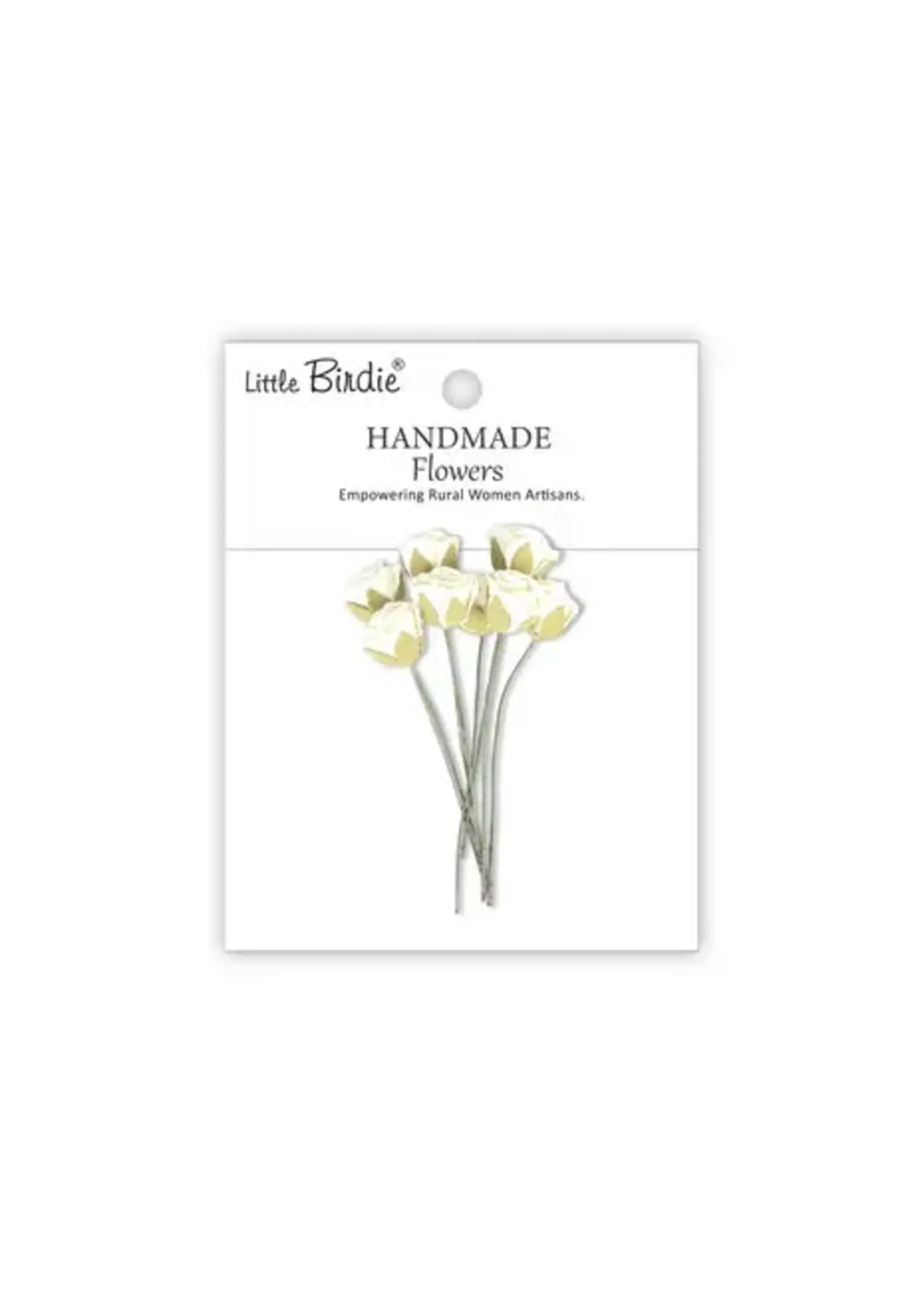 Handmade Flowers Charlie Ivory Pearl (6x8pcs) (CR109970)