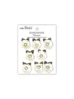 Handmade Flowers Butter Cup Ivory Pearl (6x8pcs) (CR103463)