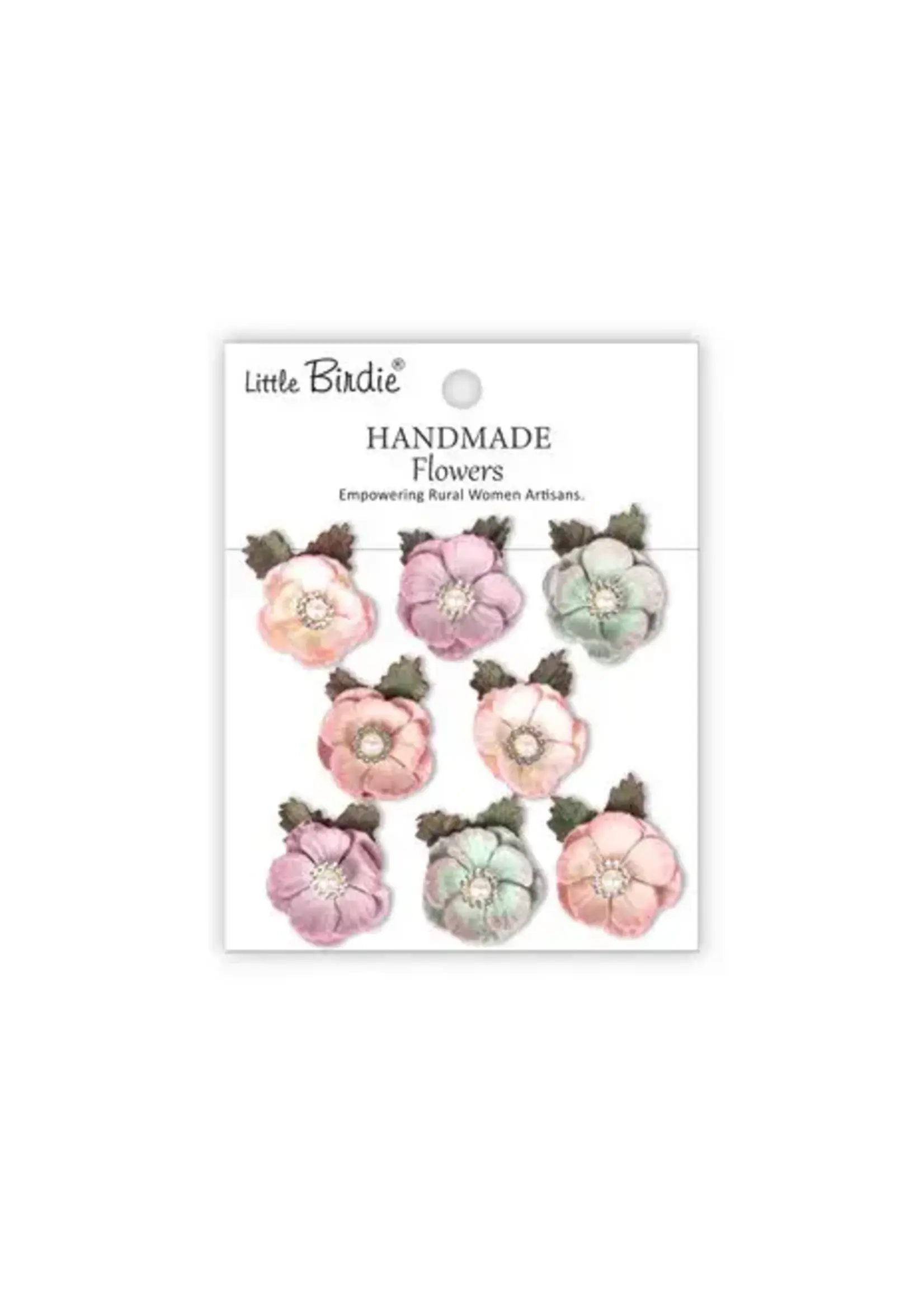 Handmade Flowers Butter Cup Fairy Garden (6x8pcs) (CR103465)