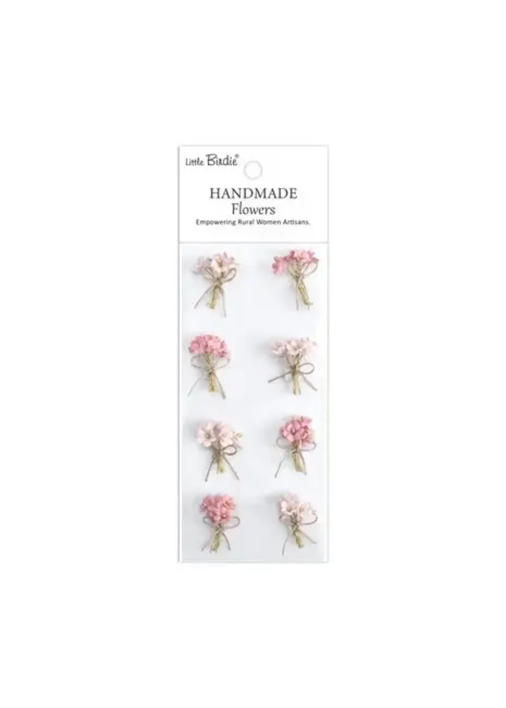 Handmade Flowers Bouquet Pink Passion (6x8pcs) (CR103270)