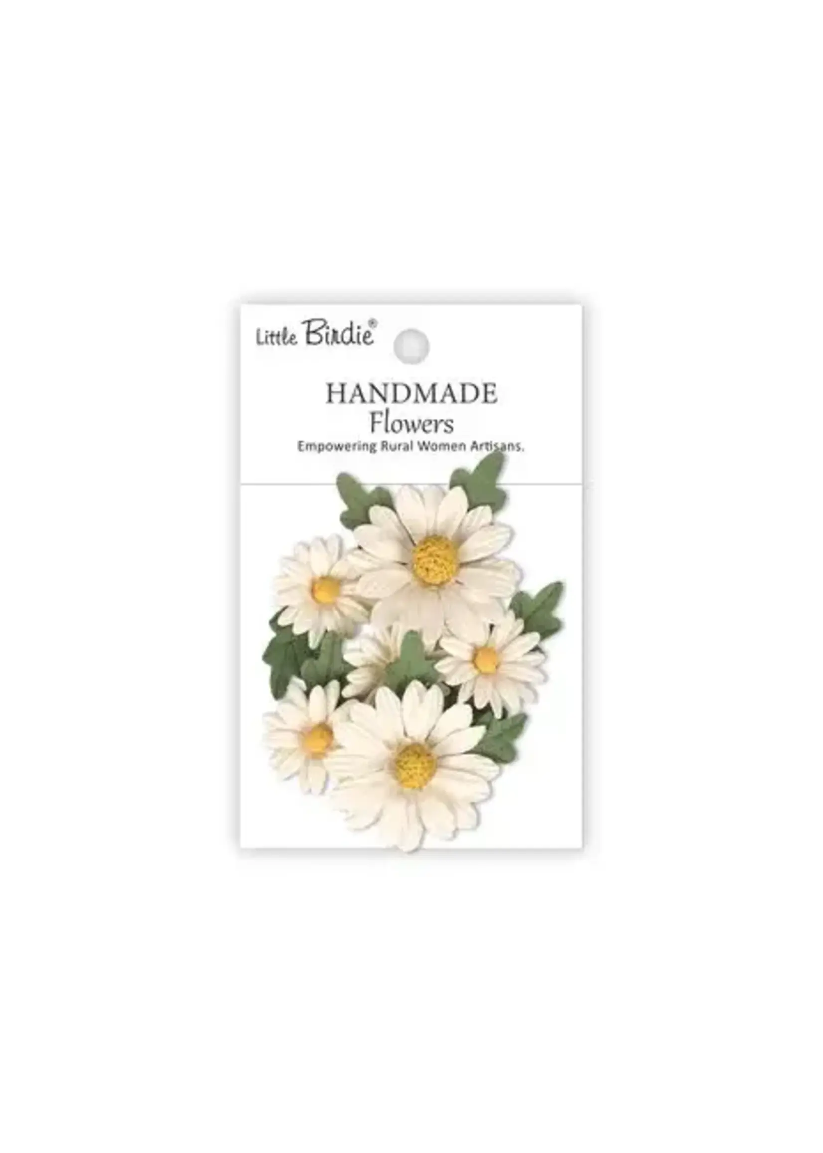Handmade Flowers Anya Ivory Pearl (6 packs x 6pcs) (CR103130)