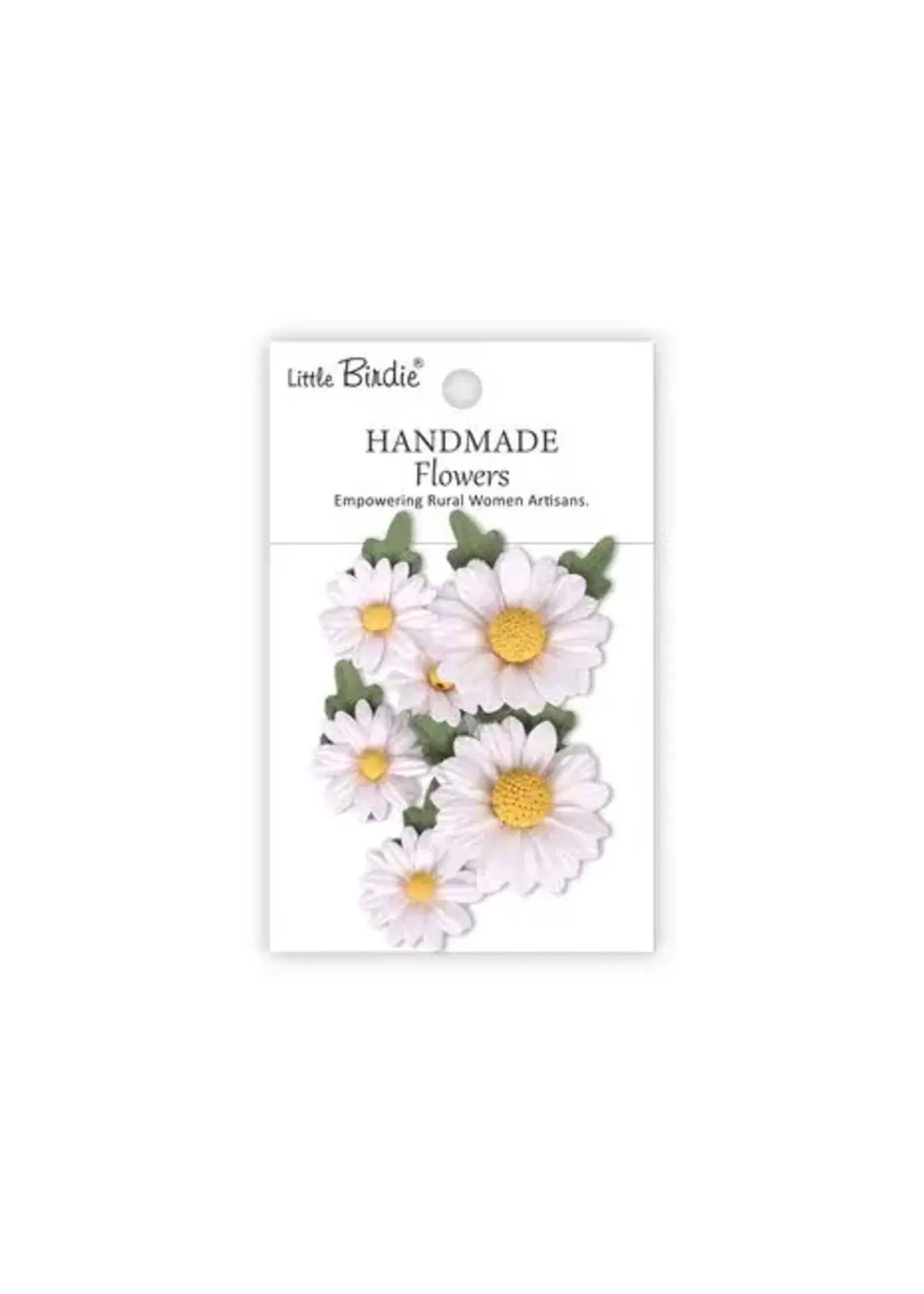 Handmade Flowers Anya Frosty White (6 packs x 6pcs) (CR109863)