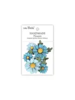 Handmade Flowers Anya Crystal Blue (6 packs x 6pcs) (CR109864)