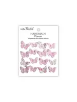 Handmade Butterflies Pearly Flutter Pink Symphony (6 packs x 16pcs) (CR110292)