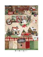 SL-CC-DCPP483 - StudioLight Die-Cut Designpapierblok – DIY Paper Cottage Christmas nr. 483