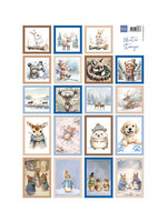 VK9654 - Knipvel A4, Winter Stamps