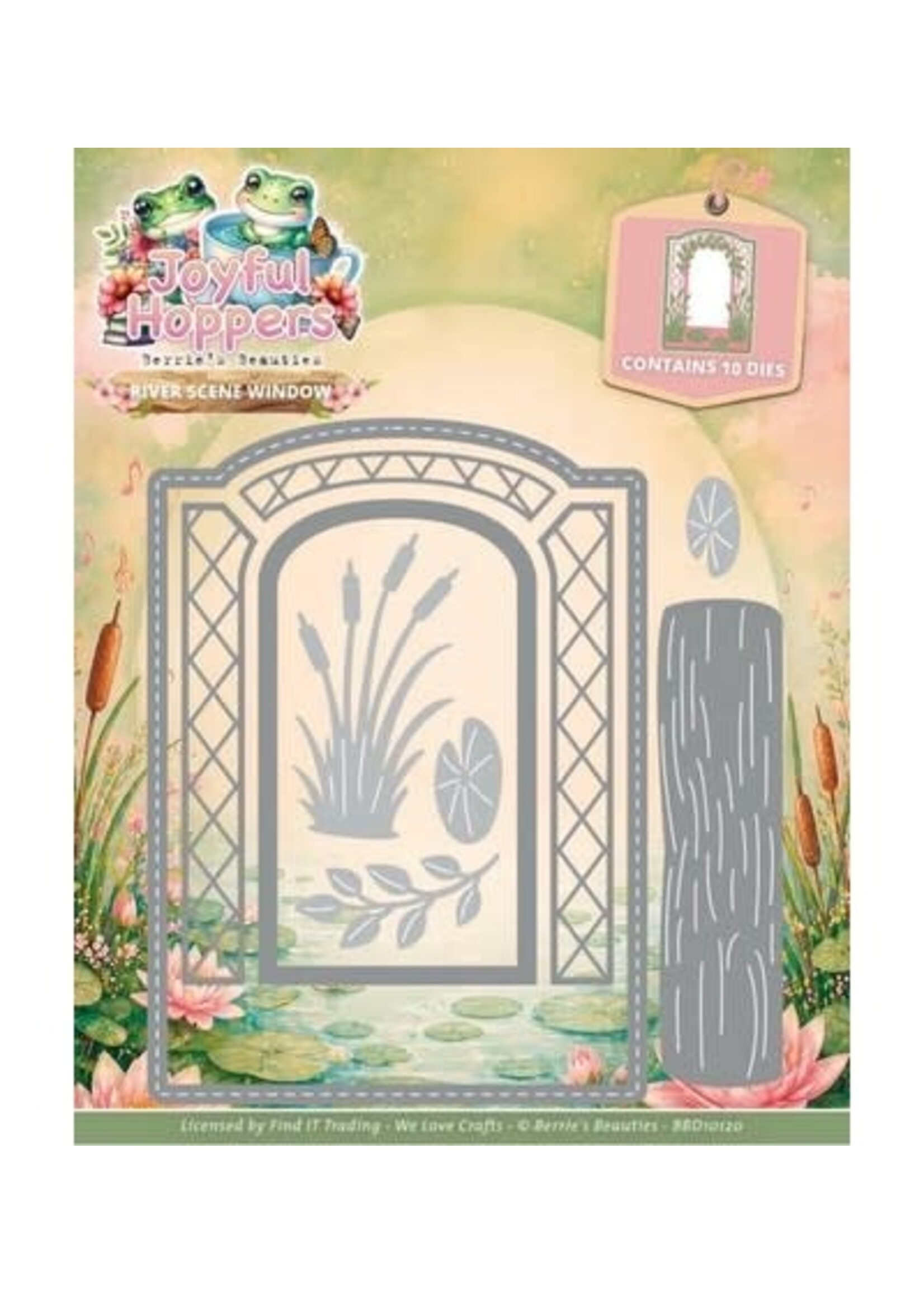 BBD10120 - Snijmallen – River Scene Window