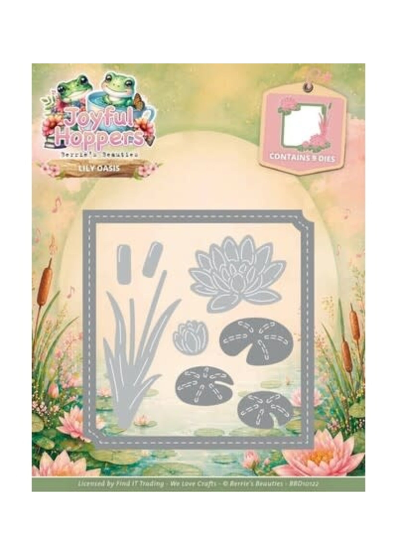 BBD10122 - Snijmallen – Lily Oasis