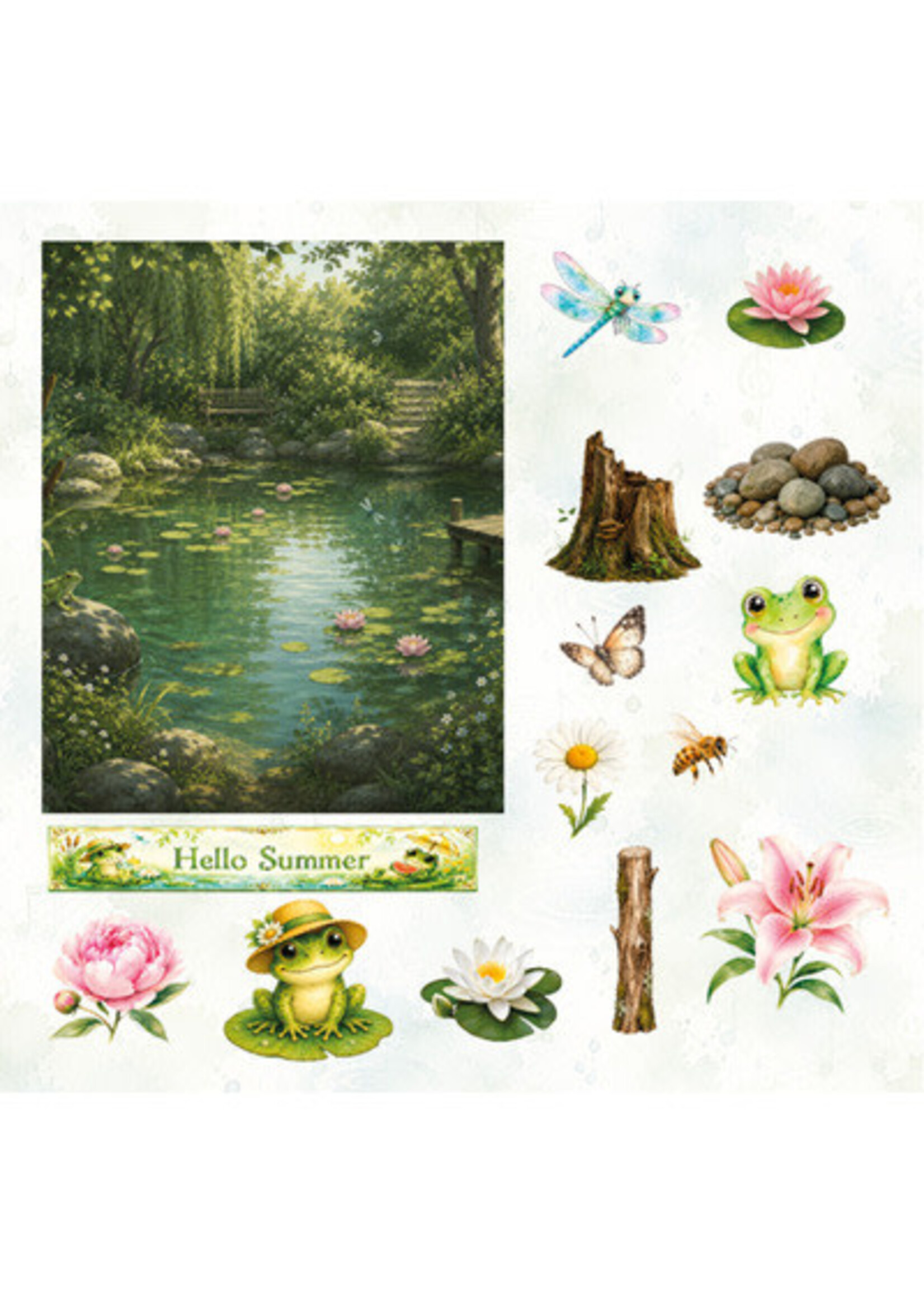 BBBSS10002 - Build A Scene Set – Joyful Hoppers