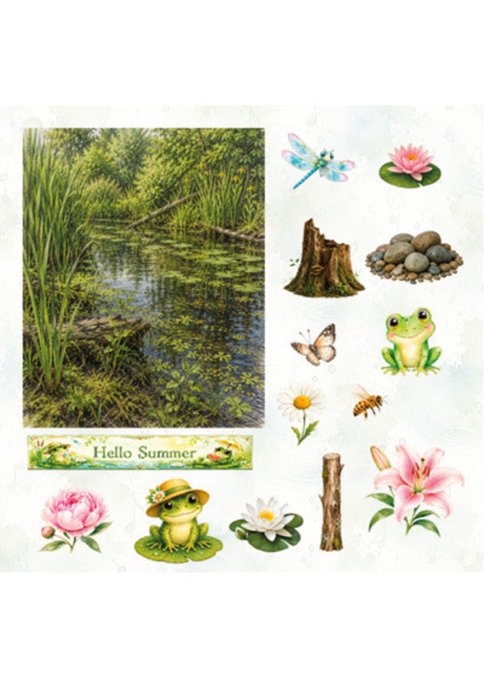 BBBSS10002 - Build A Scene Set – Joyful Hoppers