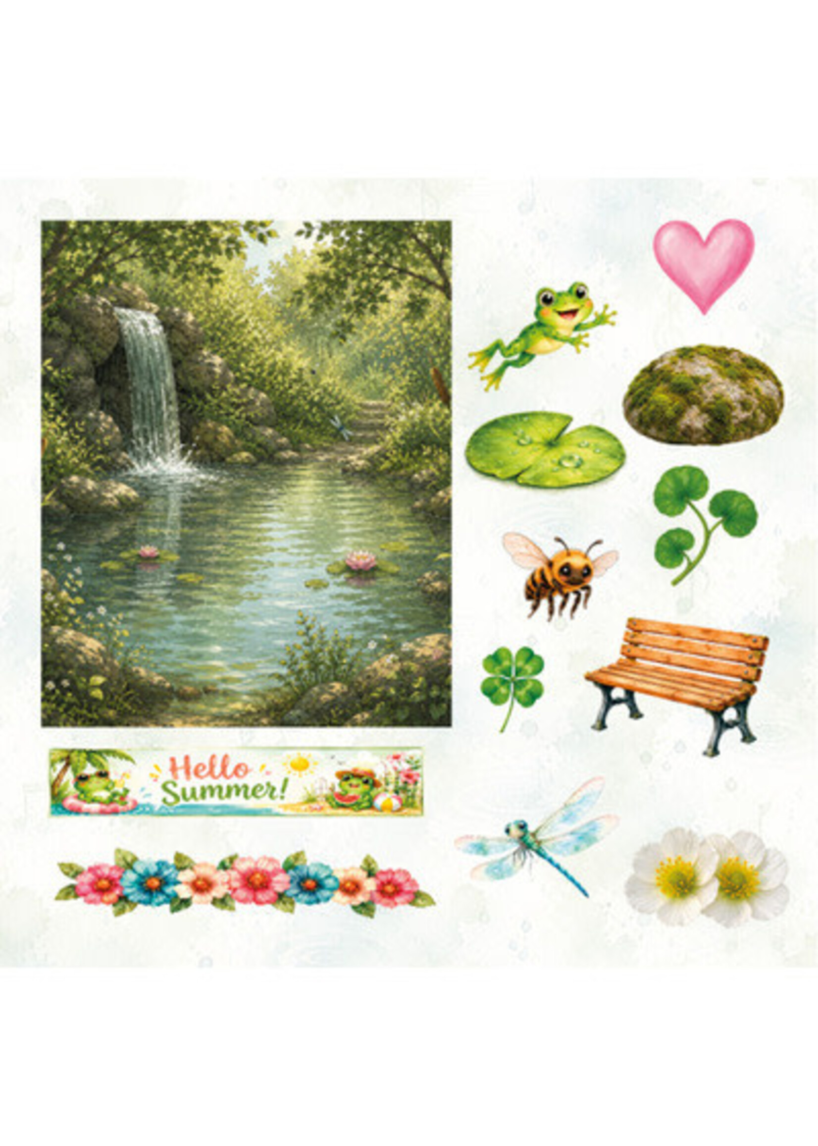 BBBSS10002 - Build A Scene Set – Joyful Hoppers