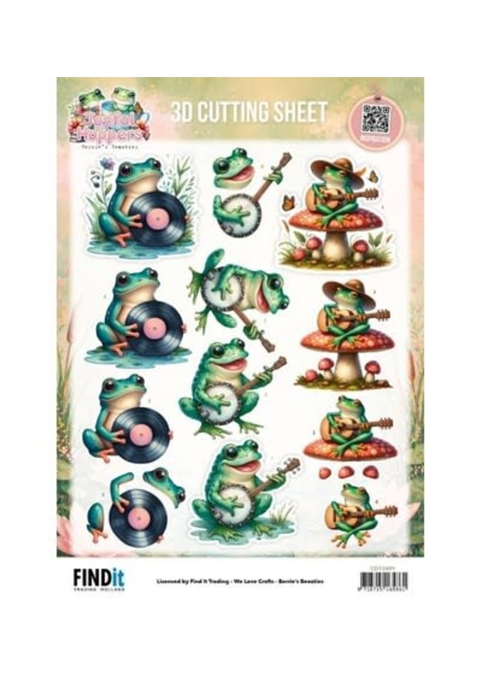 CD12491 - 3D-knipvel – Hopping Harmony