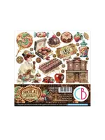The Chocolate Factory 6x6 Inch Fussy Cut Pad (24pcs) (CBQE100)