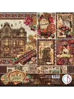 The Chocolate Factory 12x12 Inch Paper Pad (12pcs) (CBPM100)