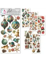 Merry & Bright Transparent Adhesive Sheets (5pcs) (CBI017)