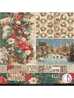 Merry & Bright 12x12 Inch Patterns Pad (8pcs) (CBT098)