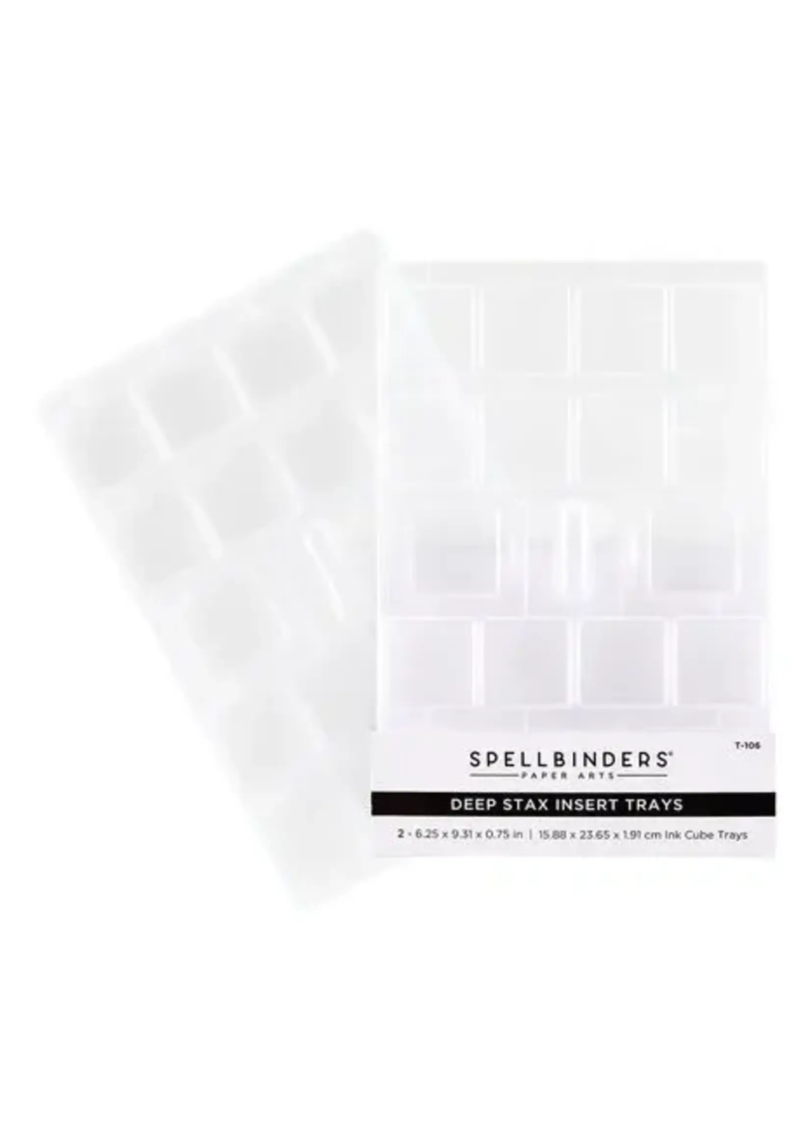 Deep Stax Ink Cube Trays (T-106)