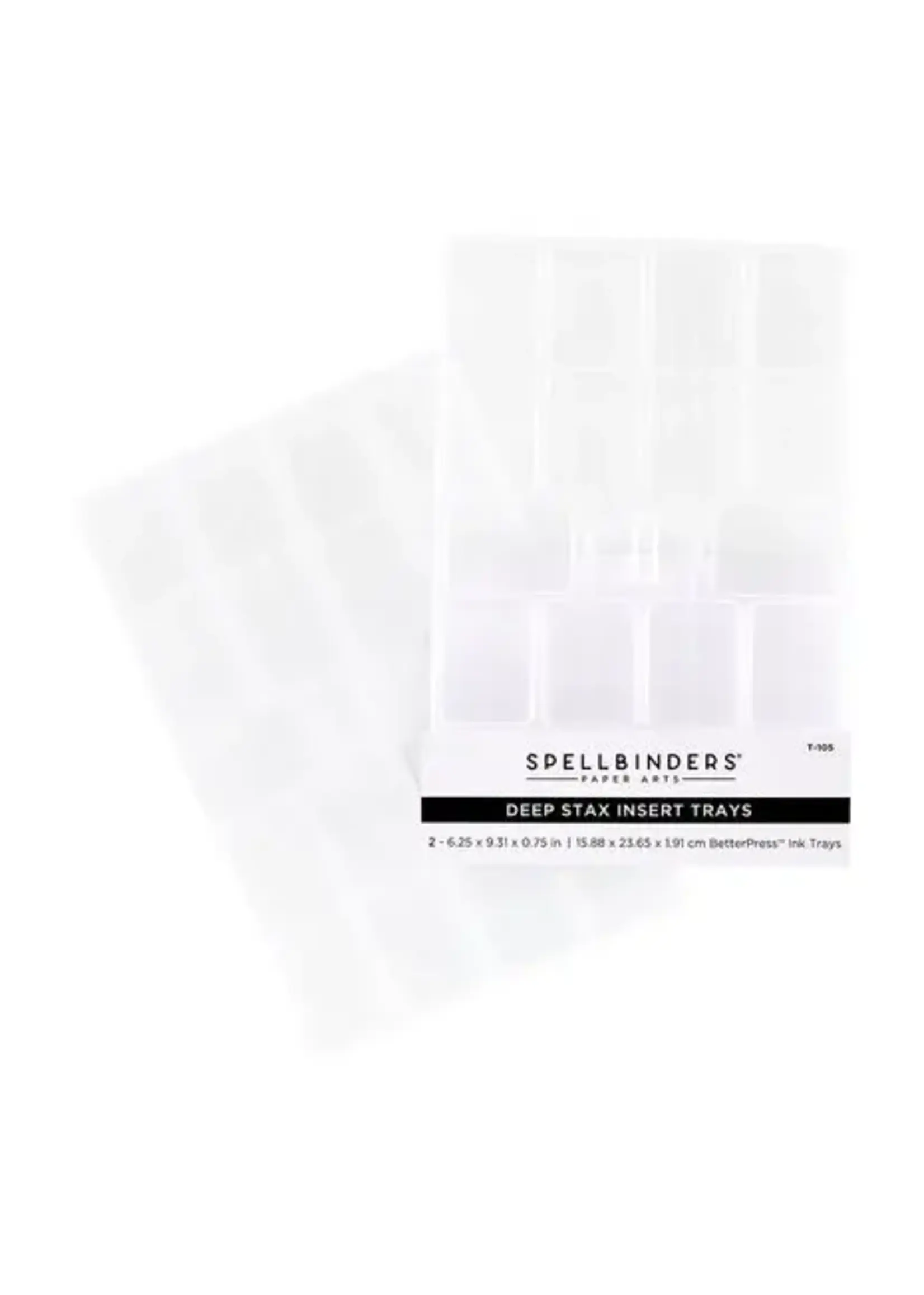 Deep Stax BetterPress Ink Trays (T-105)
