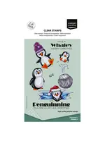 Vaessen Creative • Clear Stamps by Carla Creates Christmas Penguin 2 13st. Vaessen Creative CAR0607