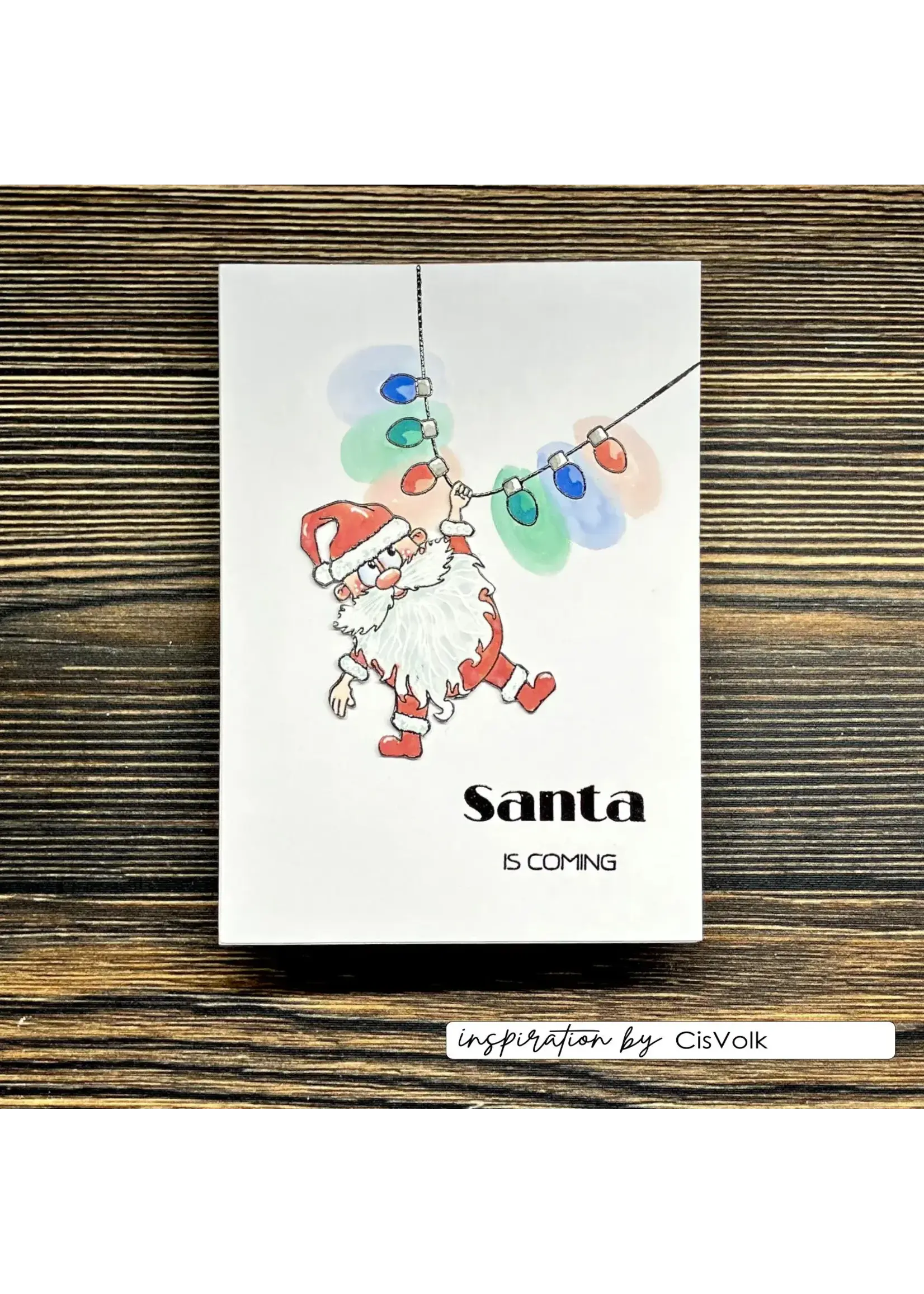 Vaessen Creative • Clear Stamps by Carla Creates Christmas Santa 1 11st. Vaessen Creative CAR0604
