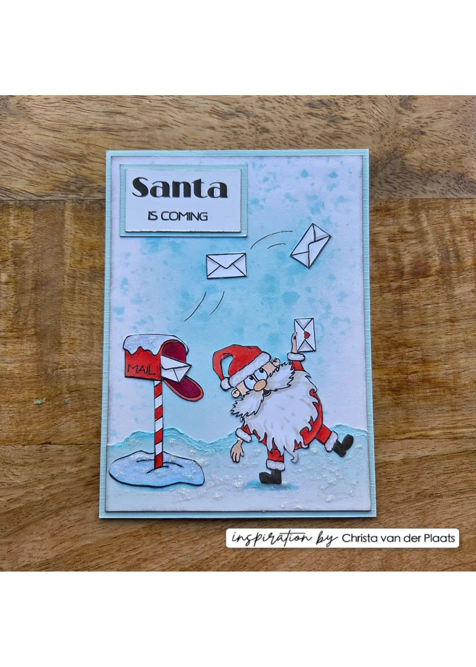 Vaessen Creative • Clear Stamps by Carla Creates Christmas Santa 1 11st. Vaessen Creative CAR0604