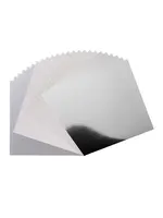 Vaessen Creative • Cardstock Papier 250g Textuur 30,5x30,5cm Luxury Silver 24x Vaessen Creative 2932-007