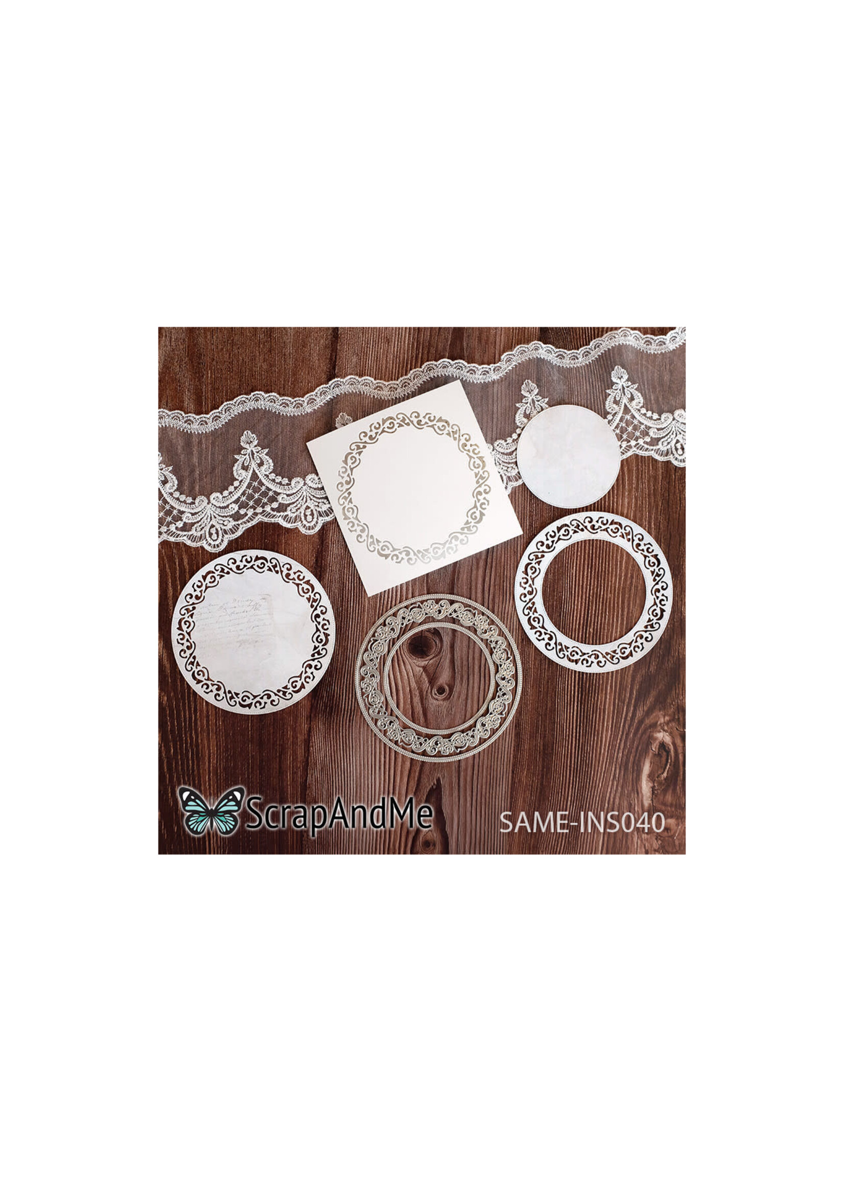Frame SAME-INS040 Cutting Die - ScrapAndMe