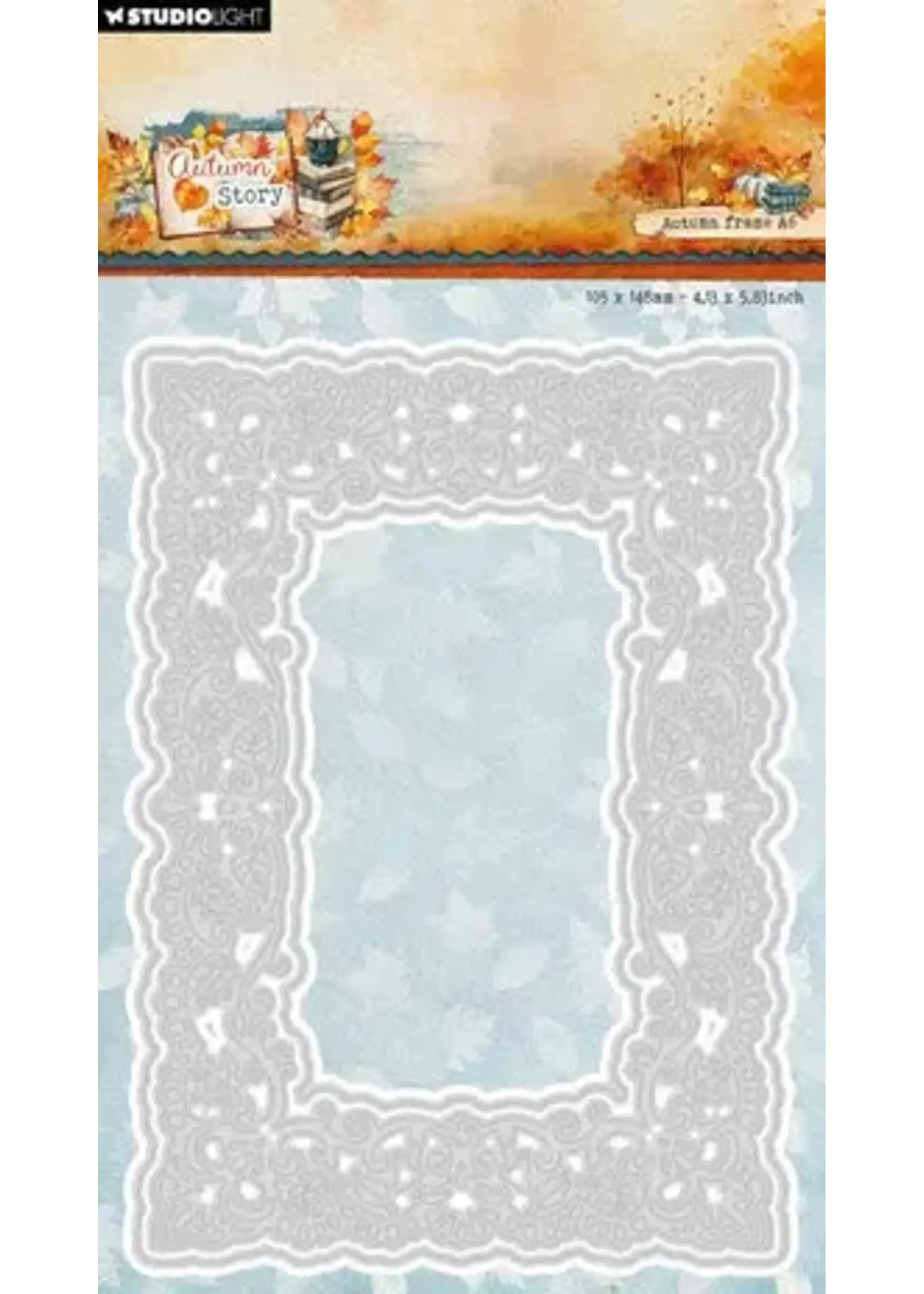Autumn Story Cutting Dies A6 Autumn Frame (SL-AS-CD1122)