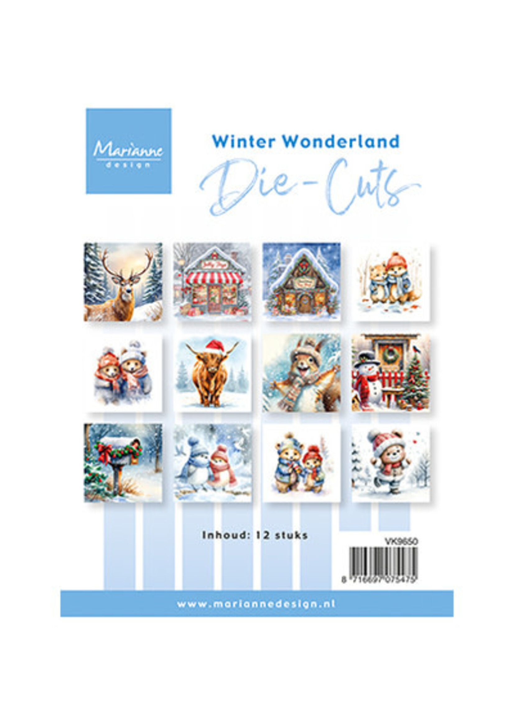 VK9650 - Die-cuts - Winter Wonderland