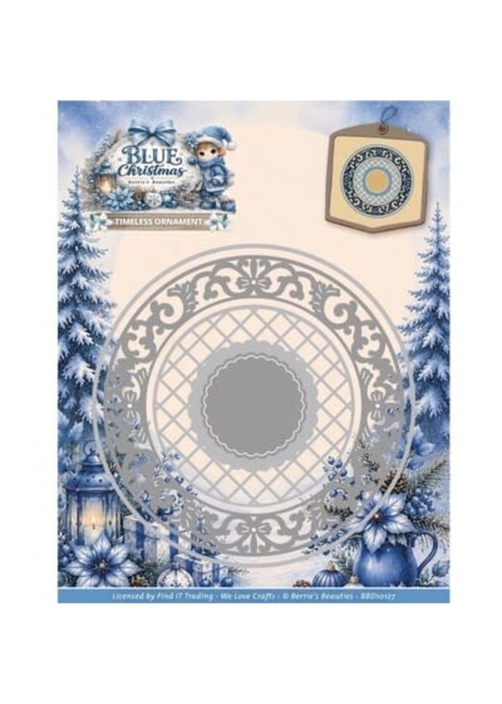 BBD10127 - Snijmallen – Timeless Ornament
