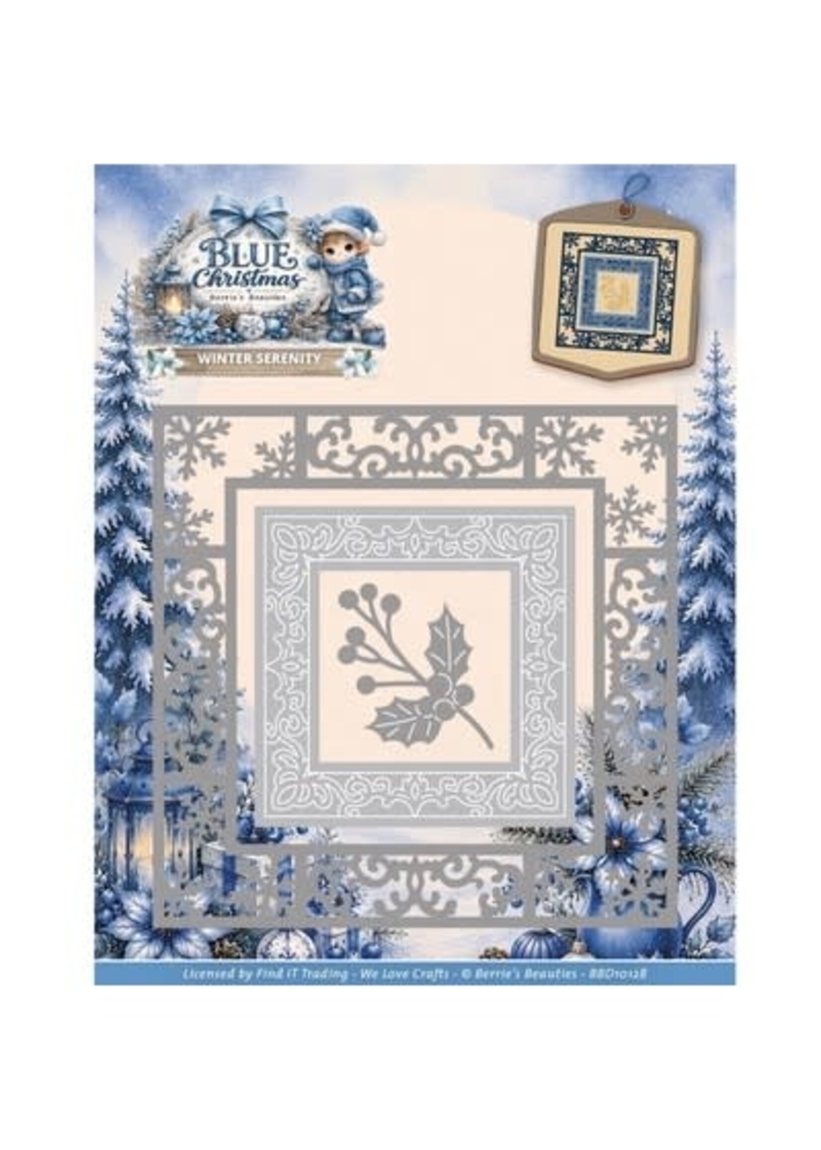 BBD10128 - Snijmallen – Winter Serenity