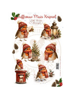 Juffrouw Muis Knipsel - Little Winter Messenger