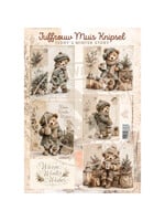 Juffrouw Muis Knipsel - Teddy's Winter Story