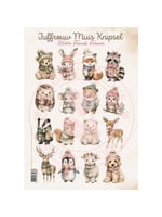 Juffrouw Muis Knipsel - Winter Friends Forever