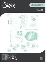 Clear Stamps Set Holiday Textures (11pcs) by 49 & Market (667181)