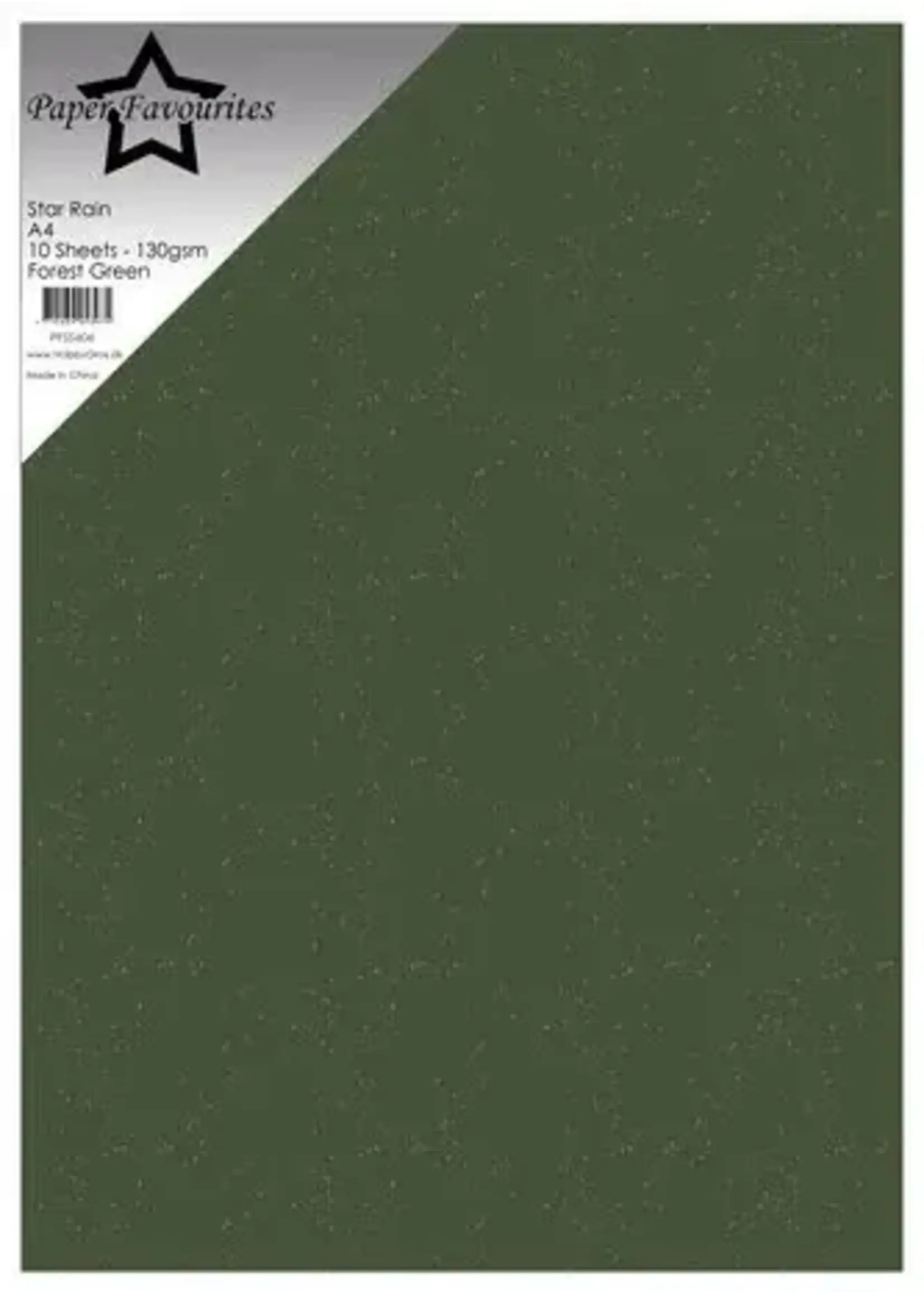 Star Rain A4 Forest Green 130gsm (10pcs) (PFSS606)