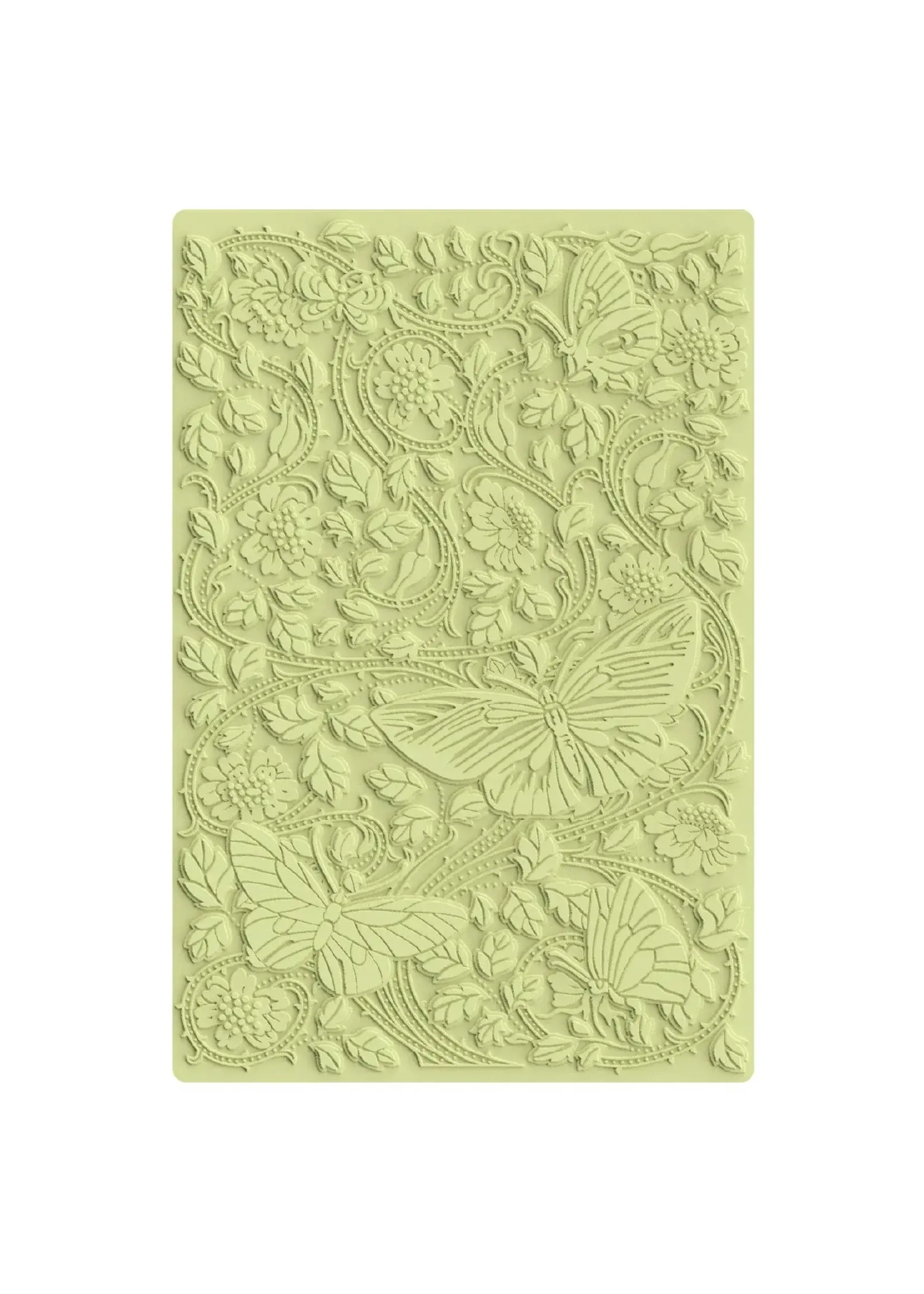 Sizzix • Studio Multi-Level Embossing Folder A6 Nouveau Butterfly by Willow Wolfe Sizzix 667030