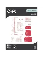 Sizzix • Clear Stamp Set Wings & Things by 49 & Market 24pcs Sizzix 667183