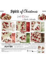 SPIRIT OF CHRISTMAS - een set papieren van 15,25x15,25cm