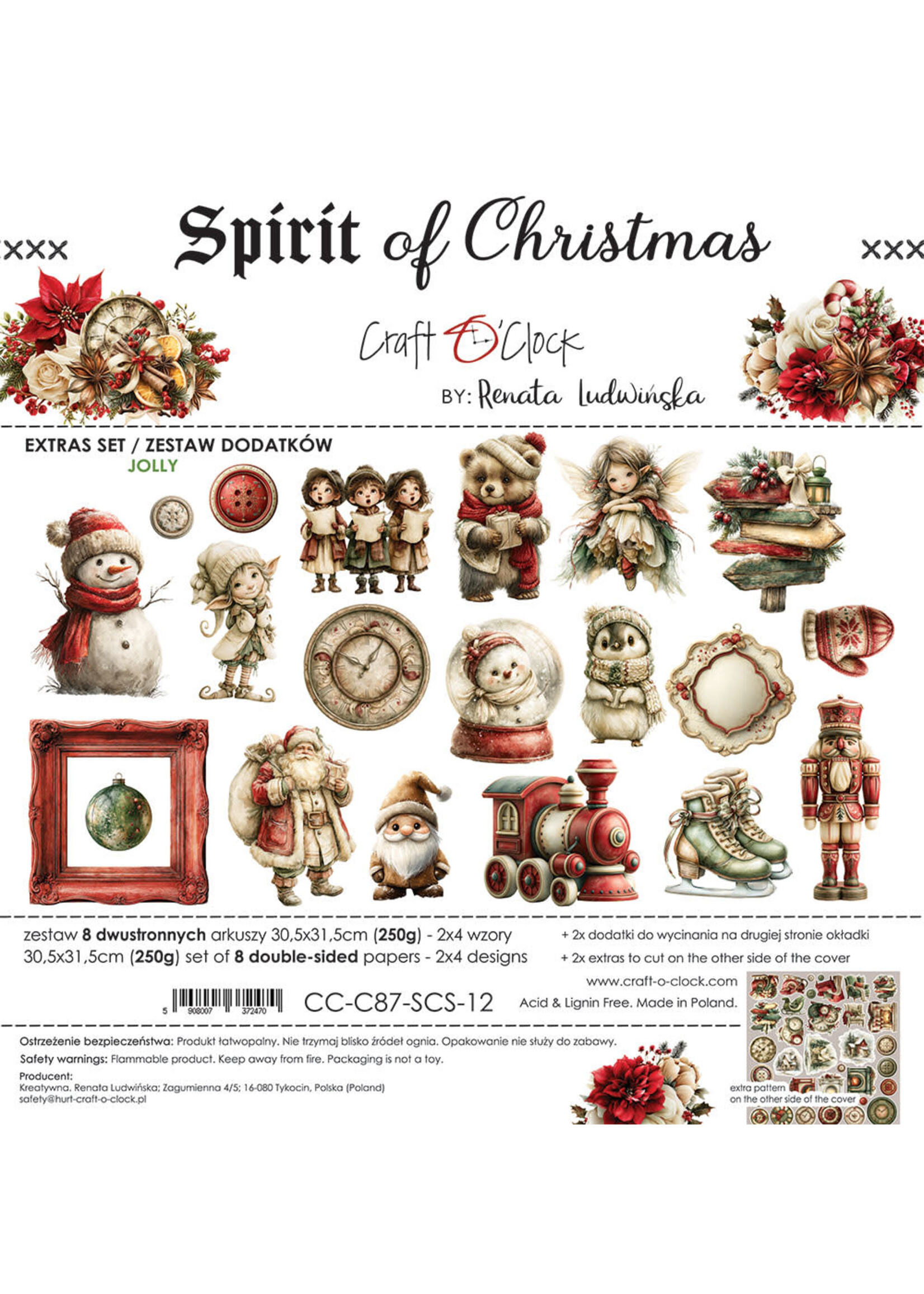 SPIRIT OF CHRISTMAS - EXTRAS set - JOLLY