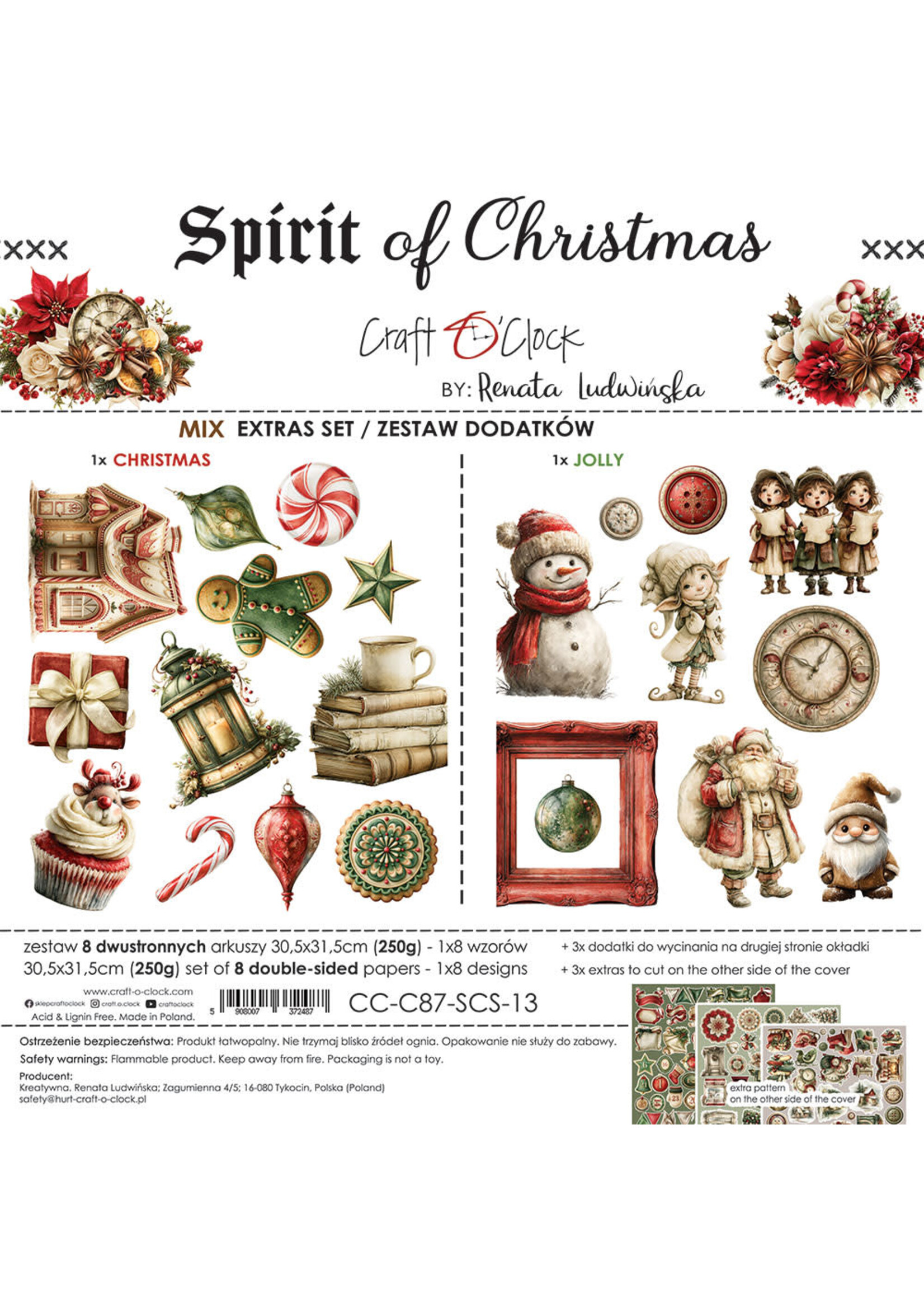 SPIRIT OF CHRISTMAS - EXTRA'S set - MIX