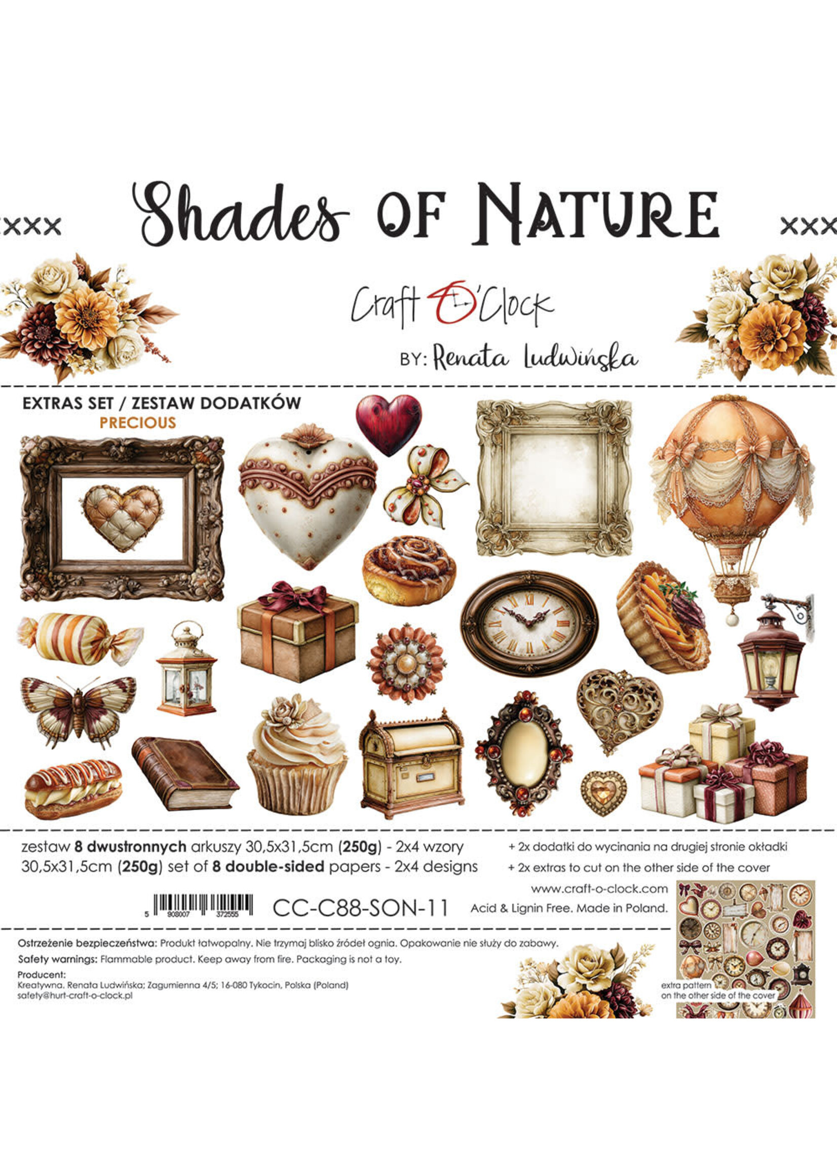 SHADES OF NATURE - EXTRAS set - PRECIOUS