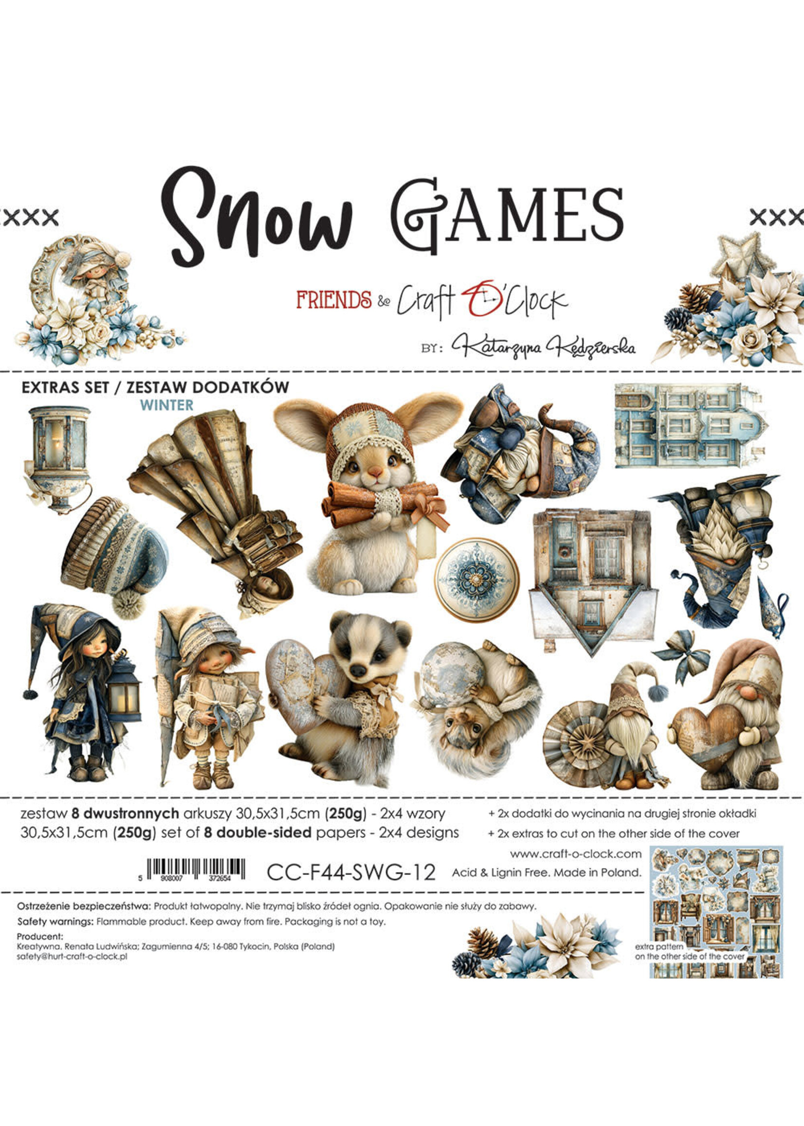 SNEEUWSPELLEN - EXTRAS set - WINTER