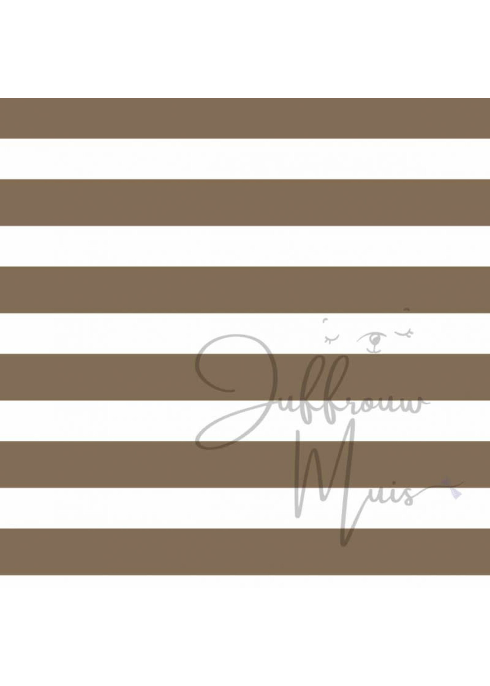 Brede streep A4 papier (cappuchino)