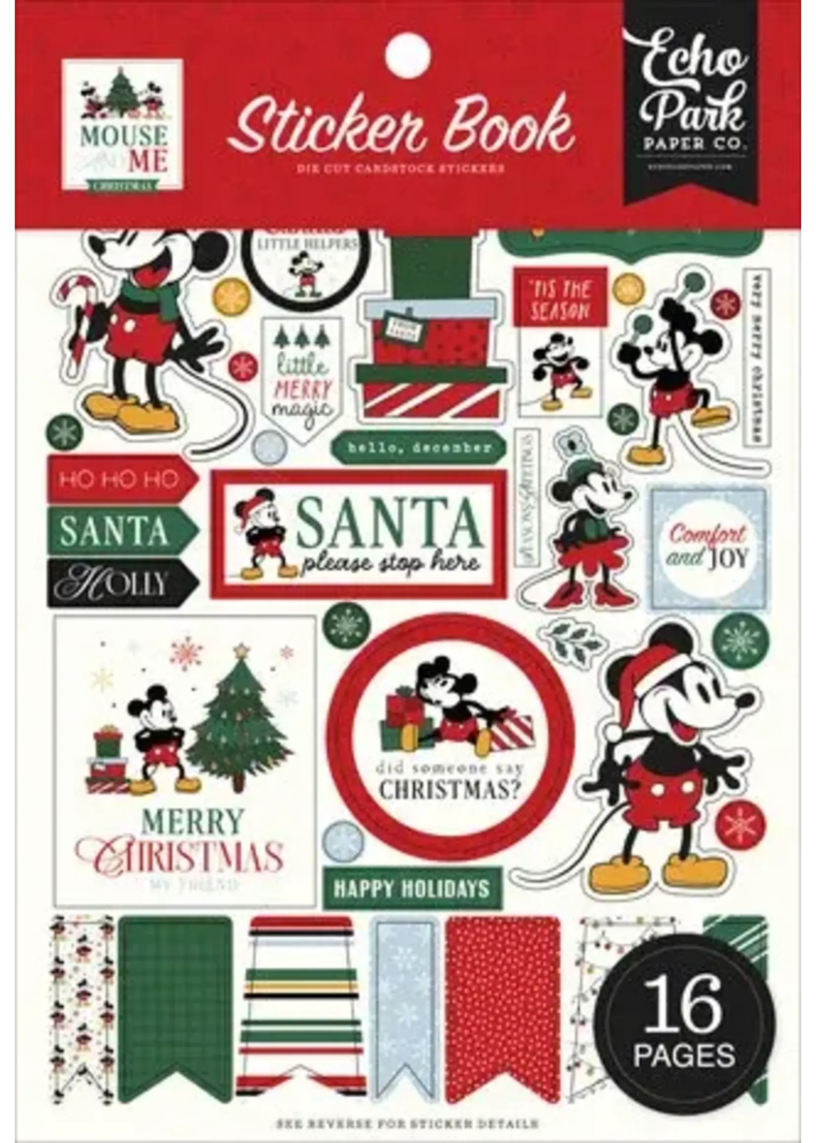 Mouse And Me Christmas Sticker Book (MMC520029)