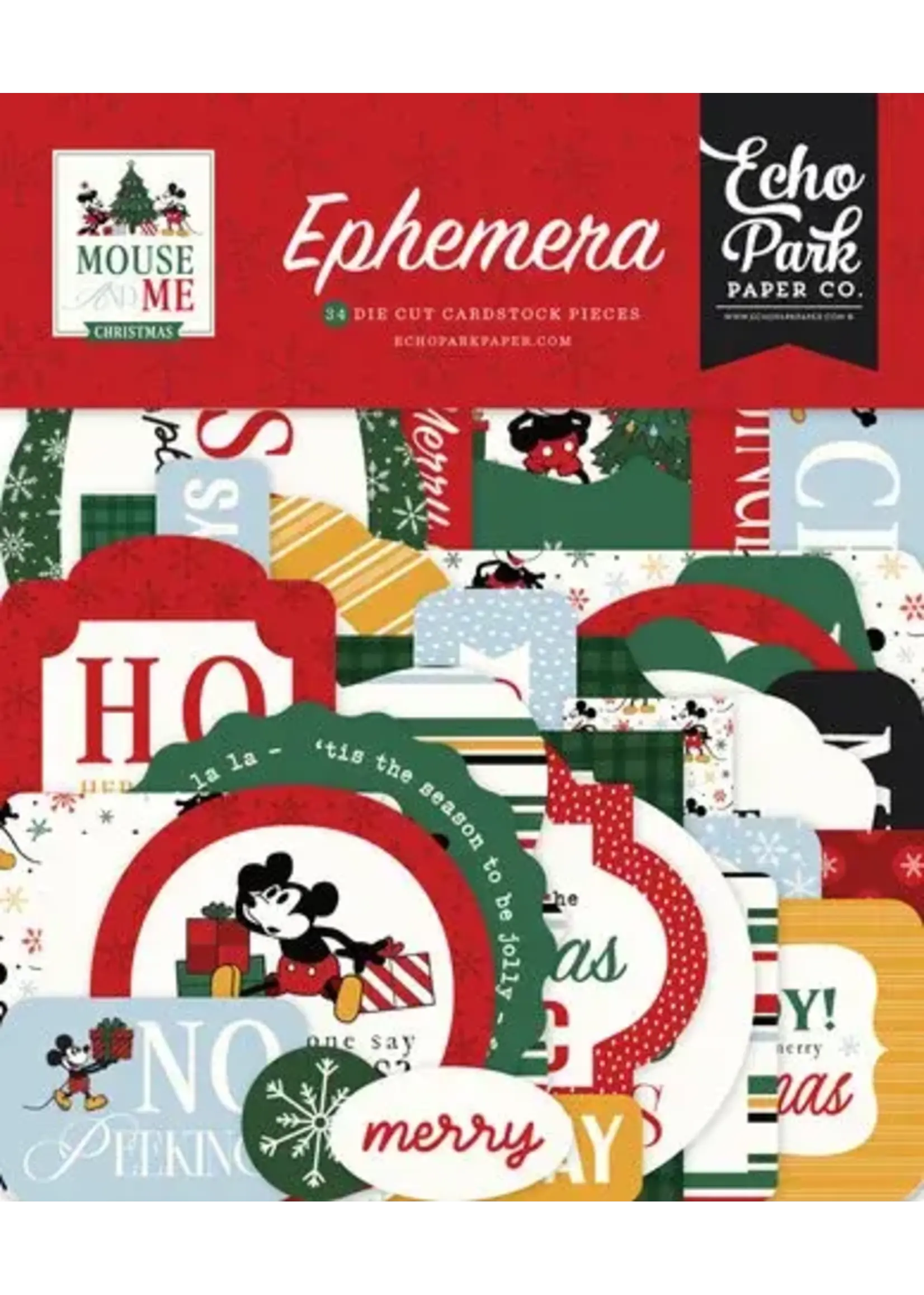 Mouse And Me Christmas Ephemera (MMC520024)